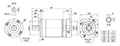 Servobox Series Model FE 2-Stage Planetary Reducer Gearbox - 2