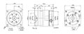 Servobox Series Model AD60 1-Stage Planetary Reducer Gearbox - 2