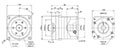 Servobox Series Model AD900 1-Stage Planetary Reducer Gearbox - 2