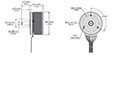 Flat Motion Series 60 Millimeter (mm) External Rotor Brushless Direct Current (BLDC) Motors - 3