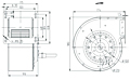 FD120 Dimensions