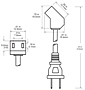 FPC-45-24P Dimensions