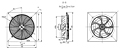 FZ400B Dimensions