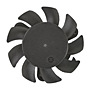 PLA04710B-B Series Type B Frameless Fans