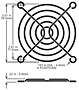 WFG-80 Dimensions